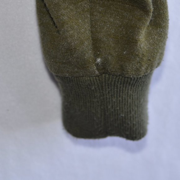 Buffalo David Bitton Men Full Zip Sherpa Lined Hooded Jacket Dark Green Med - Picture 4 of 7